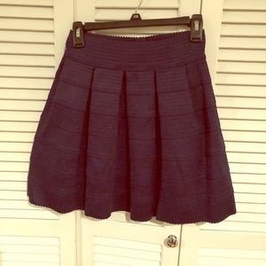 Navy blue skirt